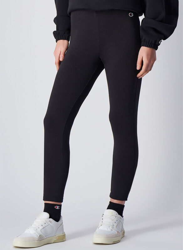 LEGGINGS SCRIPT SHOP, BLK, medium