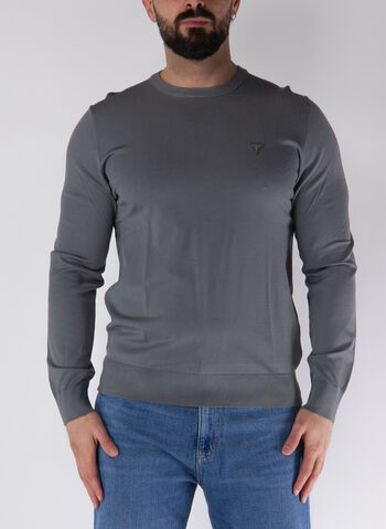 MAGLIONE STRETCH TECH, G9A4 FUMO, small