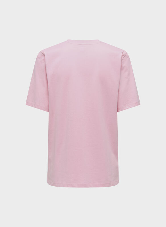 T-SHIRT BURS GRAPHIC, ROMANCE ROSE, medium