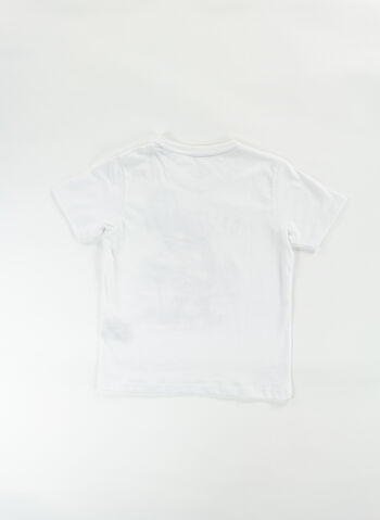 T-SHIRT CALIFORNIA RAGAZZO, 001A WHITE, small
