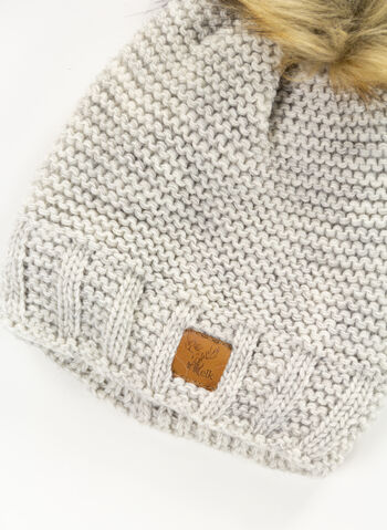 CAPPELLO PONPON PELO, OFFWHITE, small