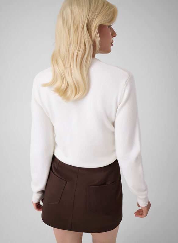 MAGLIONE ALICIA STAMPA ORSETTO, G012 CREMA, medium