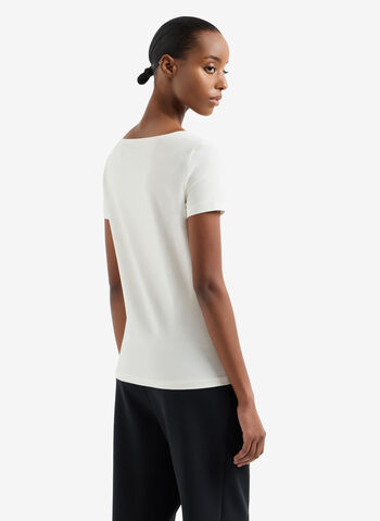 T-SHIRT LOGO, U0005 PANNA, small