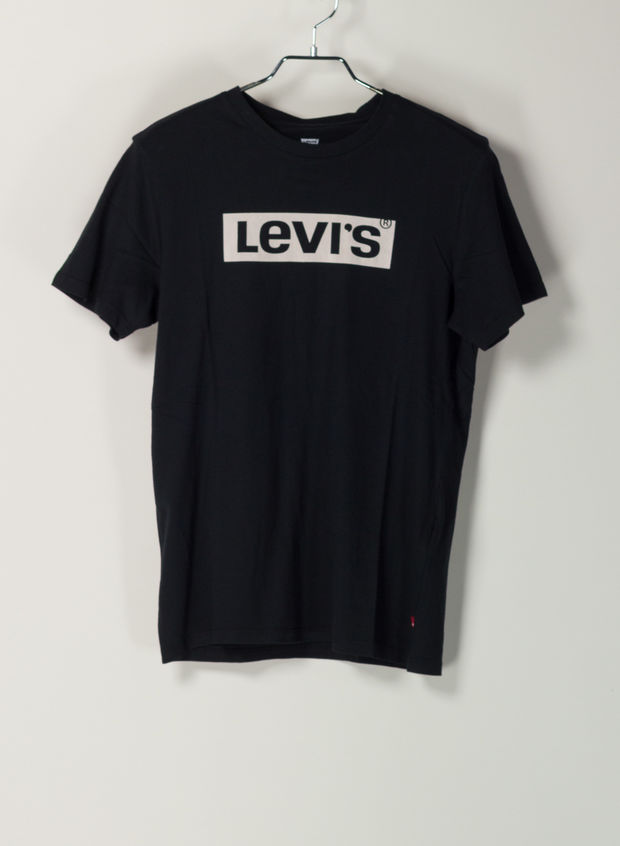 T-SHIRT LOGO BOX, 0427BLK, large