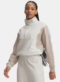 FELPA UNSTOPPABLE 1/2 ZIP FLC, 0110 PABBABEI, thumb