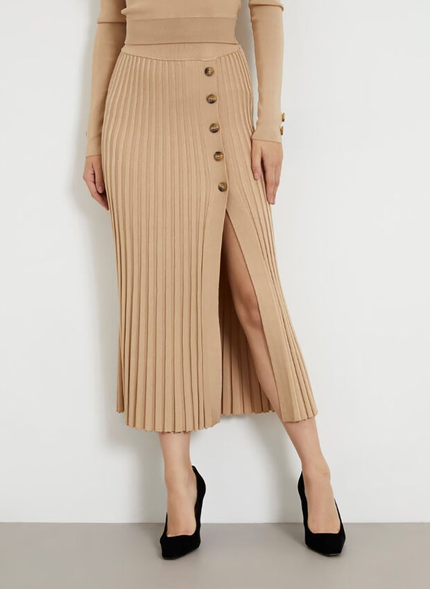 GONNA LUNGA PLISS&Eacute;, G1L7 TORTORA, large