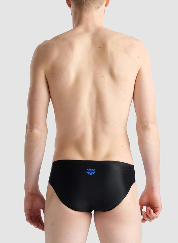 COSTUME SLIP STAMPA LUCI FLASH, 500 BLK, medium