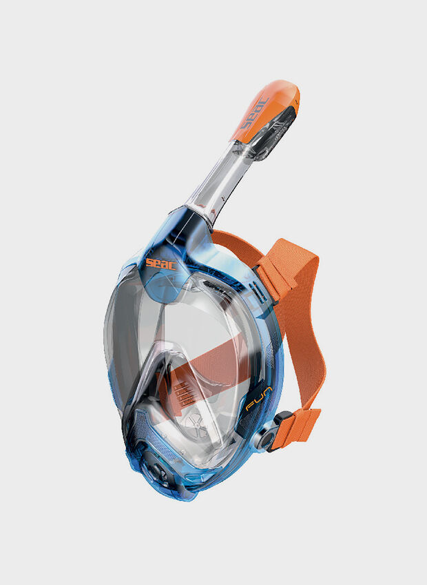 MASCHERA GRANFACCIALE MAGICA JUNIOR, BLUORA, large