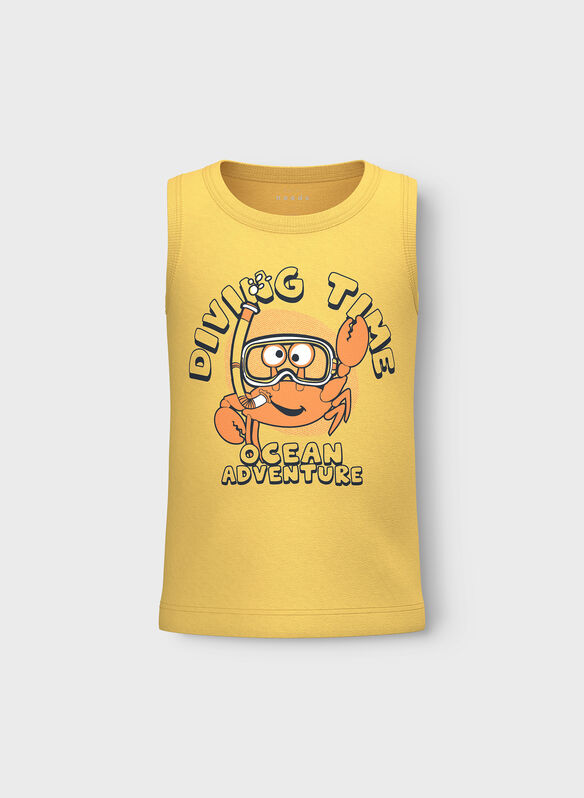 SMANICATA VAGNO STAMPA BAMBINO, PEACH PESCA, medium