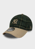 CAPPELLO NYY MIX CHECK 9TWENTY, - GREENBEIGE, thumb