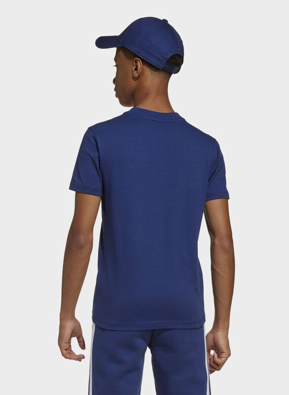 T-SHIRT SL MICRO LOGO RAGAZZO, - NVY, medium