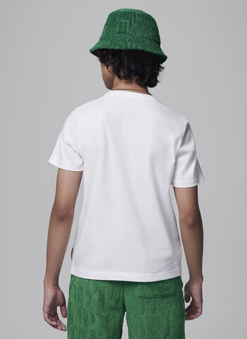 T-SHIRT JORDAN FUEL UP RAGAZZO, 001 WHT, small