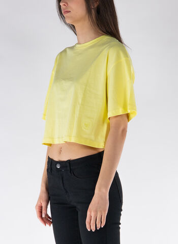 T-SHIRT MIRAM CROP, 683XXX YELLOW, small