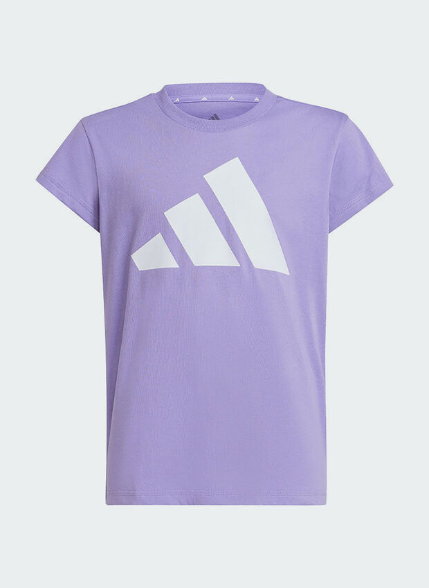 T-SHIRT BIG LOGO RAGAZZA, PURPLE, large