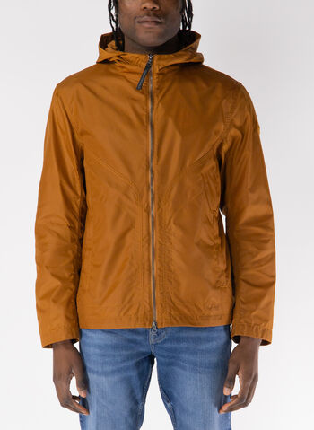 GIUBBOTTO CON CAPPUCCIO, 716 TABACCO, small