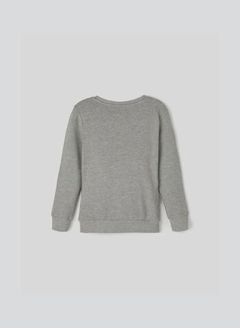 FELPA LUCAS GIROCOLLO RAGAZZO, GREY MEL, small