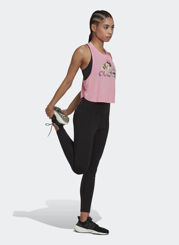 CANOTTA AEROREADY MADE FOR TRAINING FLORAL, PINK, small