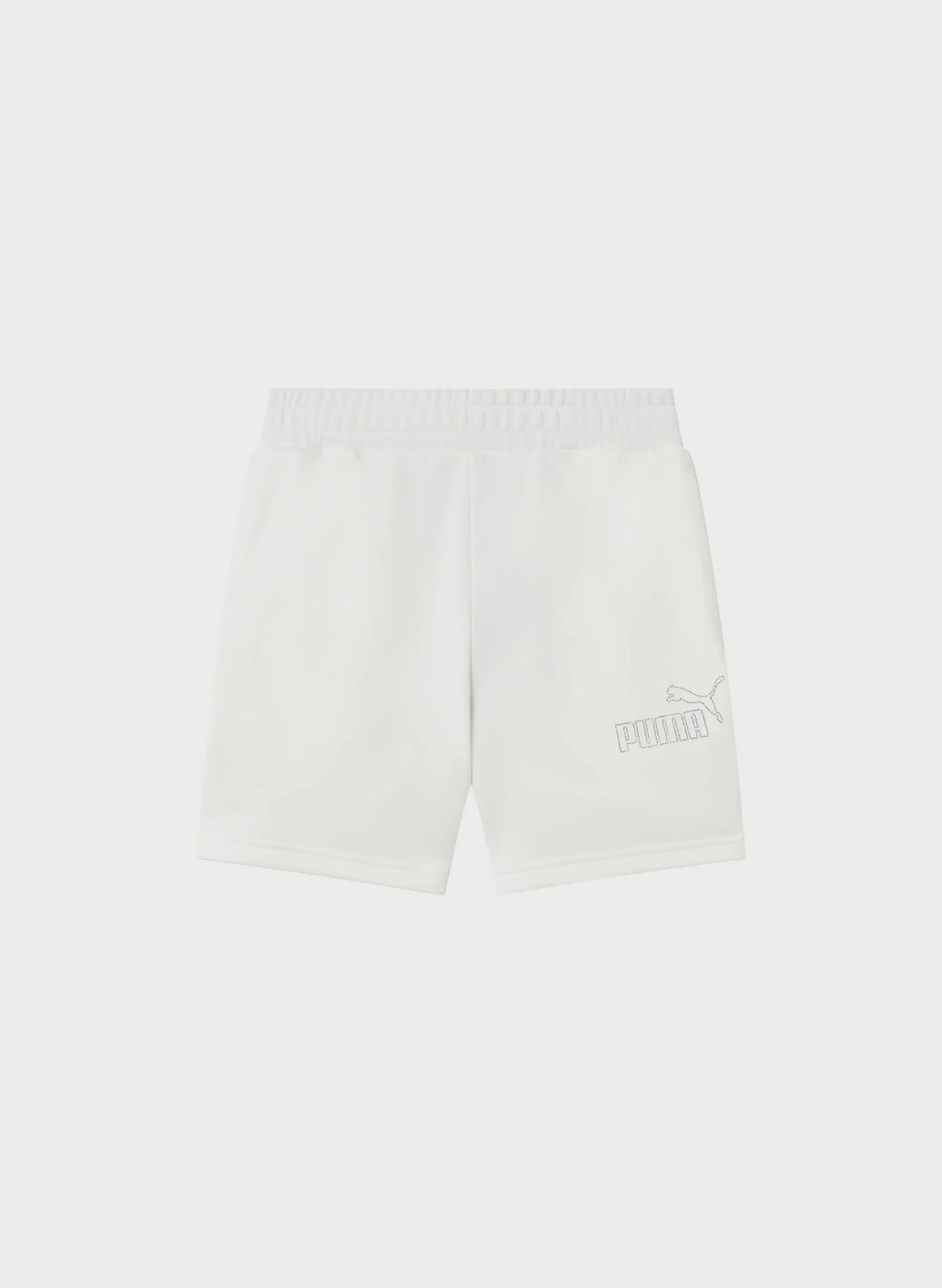 Short Rhinestone Logo Con Strass