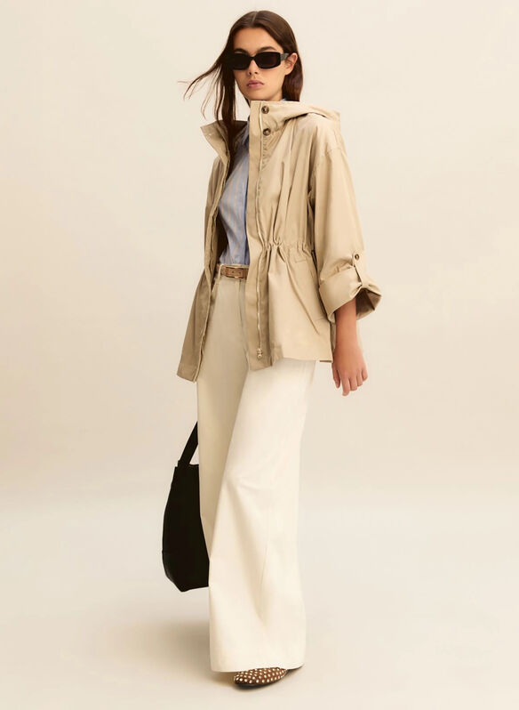 PARKA RECENTE, 002 BEIGE, medium