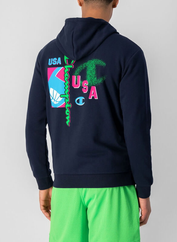 FELPA NEON SPRAY, BS501 NVY, medium