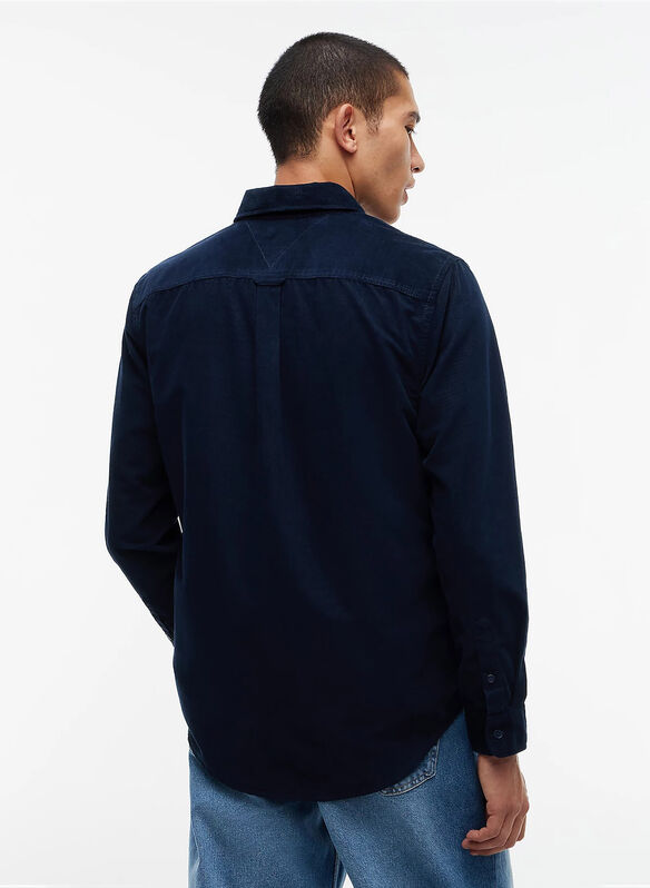 CAMICIA VELLUTO, C1G NVY, medium