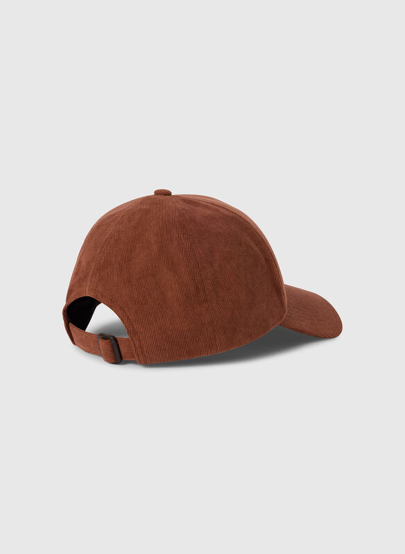 CAPPELLO VISIERA VELLUTO, MS578 BROWN, medium