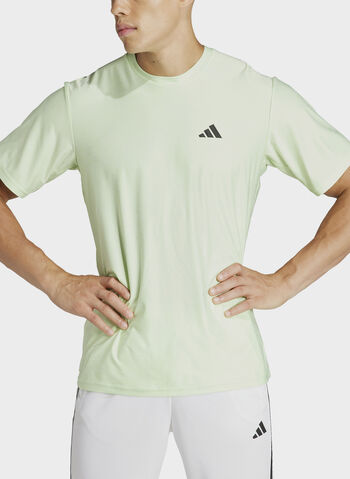 MAGLIA ESS STRETCH MICRO LOGO, GREEN, small
