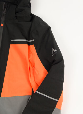 GIACCA SCI DARIUS STRETCH 10000 RAGAZZO, 901 BLKORANGE, small
