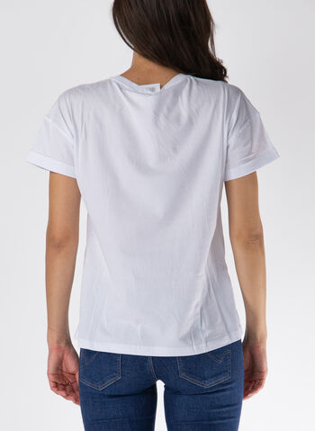 T-SHIRT CON STAMPA STRASS, N9946 WHT, small