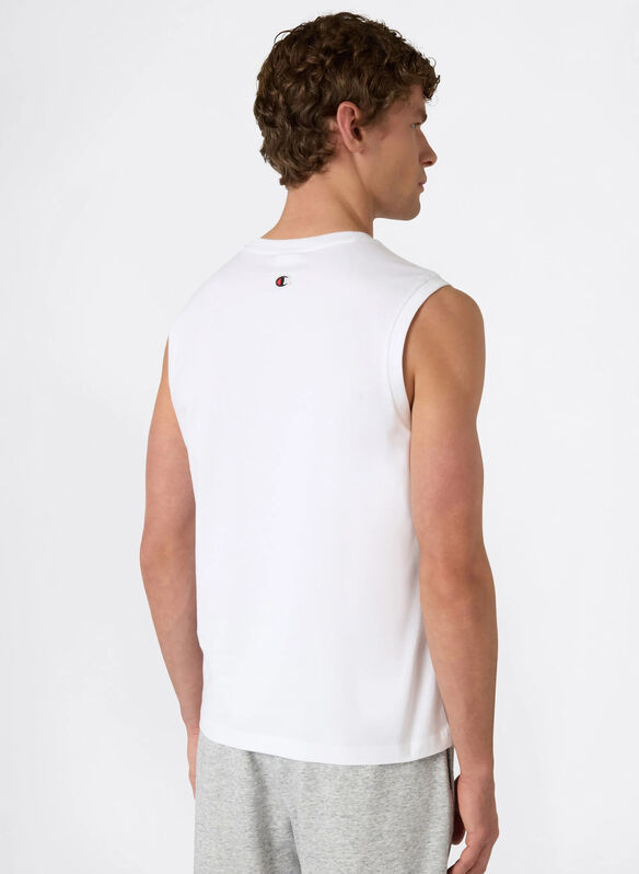 SMANICATA IN COTONE ICONS, WW001 WHT, medium