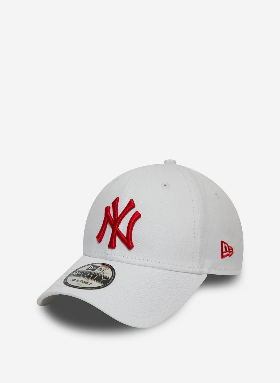 NEW ERA CAPPELLINO NEW YORK YANKEES ESSENTIAL RED LOGO 9FORTY Bianco, Rosso  Uomo | Sport85