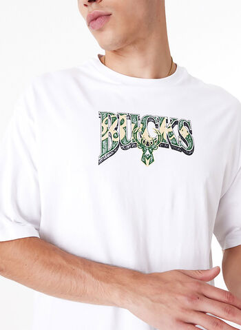 T-SHIRT MILWAUKEE BUCKS NBA CHAMPIONSHIP, WHT, small