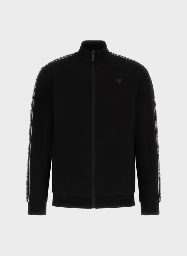 FELPA FULL ZIP, JBLK BLK, large