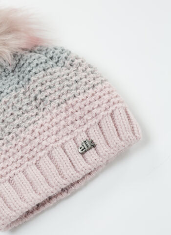 CAPPELLO PONPON, PINK /GREY, small