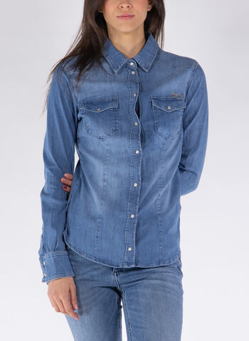 CAMICIA JEANS, , small