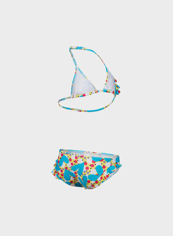 COSTUME BIKINI TRIANGOLO VINTAGE RAGAZZA, 300 SOFT GREEN, small