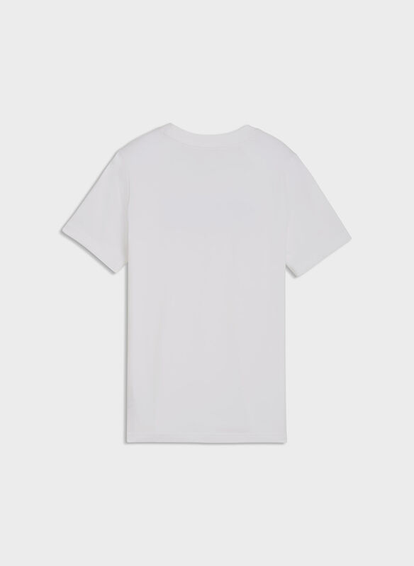 T-SHIRT LOGO LAB RAGAZZO, 02 WHT, medium