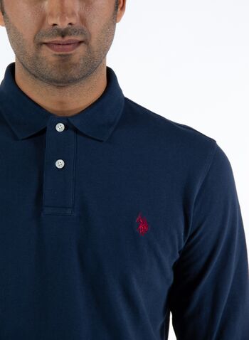 POLO A MANICHE LUNGHE CLASSIC, , small