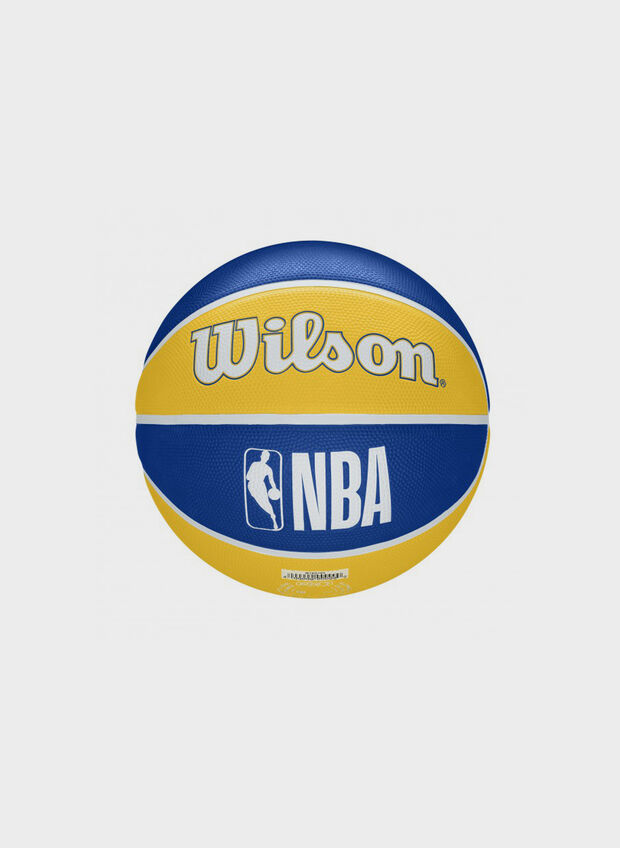 PALLONE WARRIORS N.7 NBA, BLUE, large