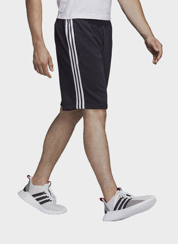 SHORTS ESSENTIALS 3-STRIPES FRENCH TERRY, BLK, small