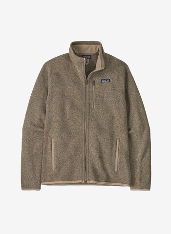 FELPA IN PILE FULL ZIP BETTER SWEATER, GREY, small