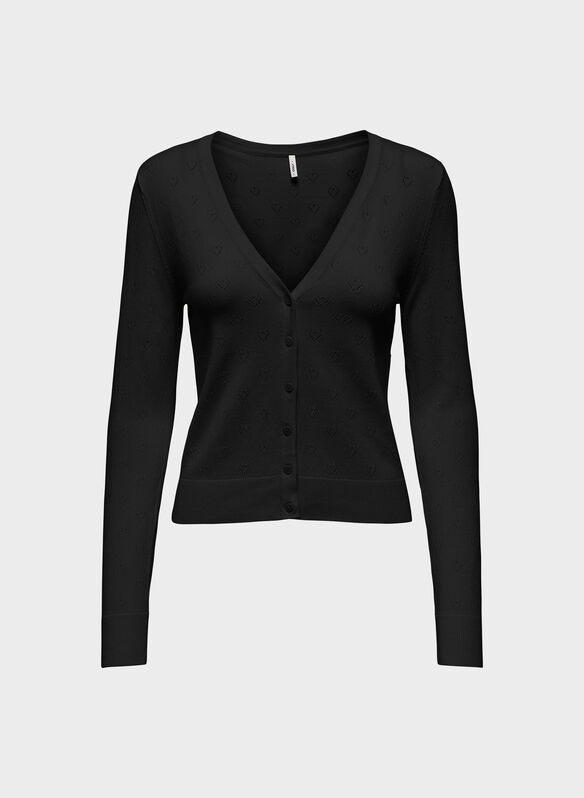 CARDIGAN MADDIE, BLACK, medium