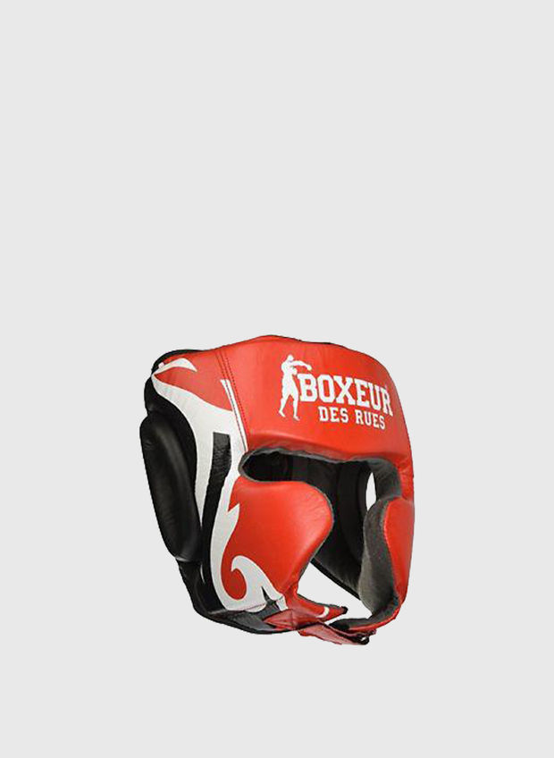 CASCO BOXE TRIBAL, REDWHT, large