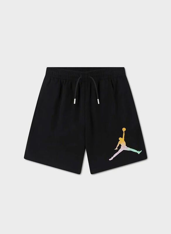 SHORT JORDAN TIE DYE F TERRY RAGAZZO, 023 BLK, medium