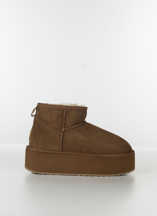 STIVALE STINGER MICRO FLATFORM, CHESTNUT, large