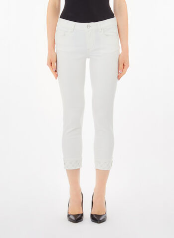 JEANS MONROE RISVOLTO, 10701 WHT, small
