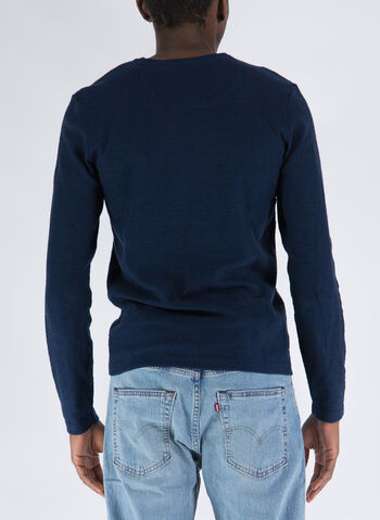 MAGLIONE GIROCOLLO IN COTONE, , small