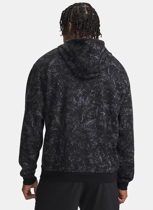 FELPA RIVAL  GRAPHIC FLC HOODIE, 0008 BLK, medium