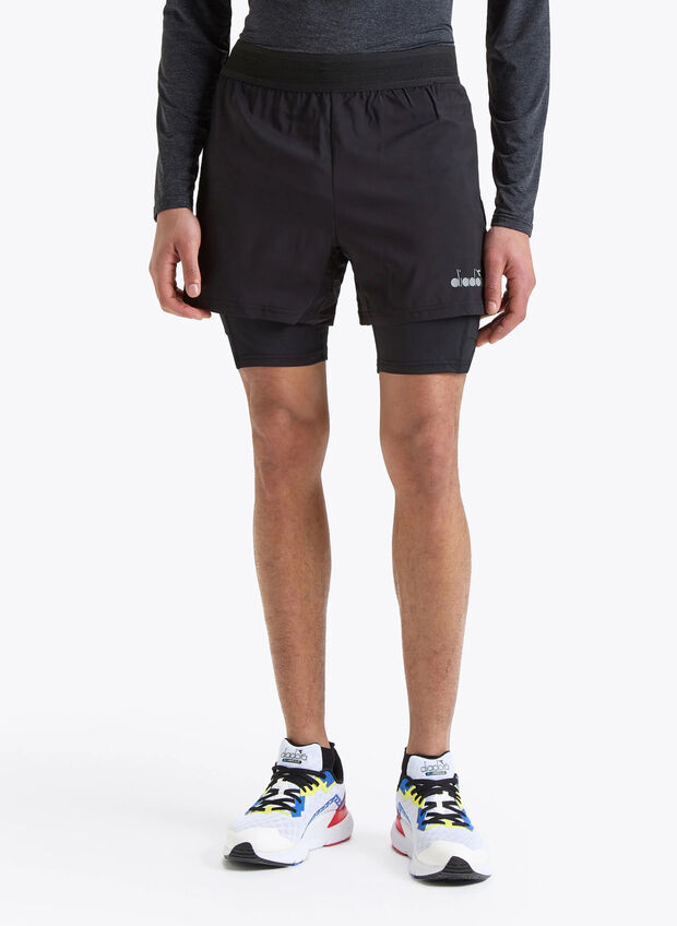 SHORT DOUBLE LAYER BE ONE, 80013 BLK, large