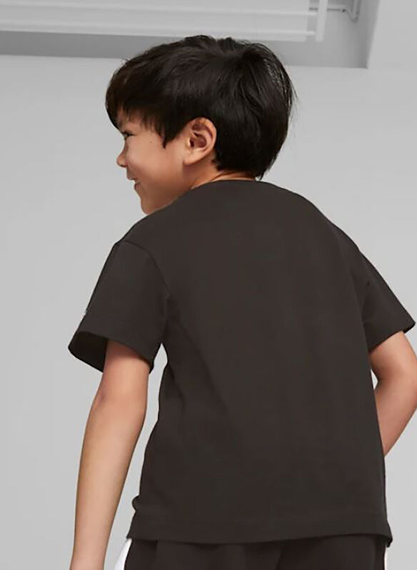 T-SHIRT SPONGEBOB BAMBINO, 01 BLK, medium